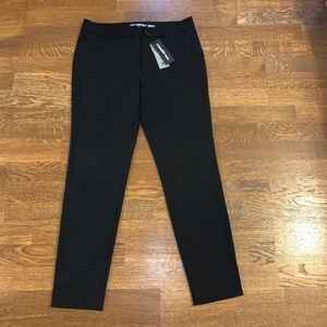 NWT! Karl Lagerfeld Slim Leg Classic Black Trouser